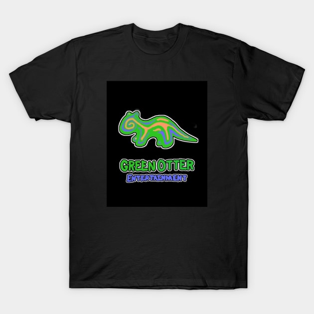 Green Otter Entertainment Logo simple style T-Shirt by greenOtterEntertainment